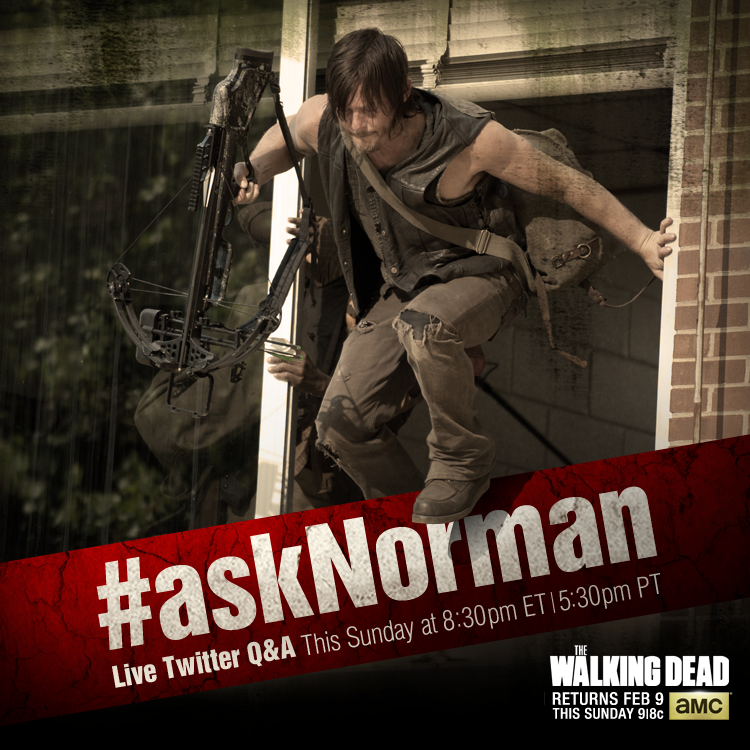 What Is So Special About Daryl Dixon Anyway? #askNorman Reedus