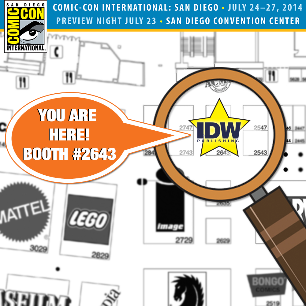 IDW Publishing Packs a Plethora of Panels, Exclusives, Signings, Appearances to SDCC 2014