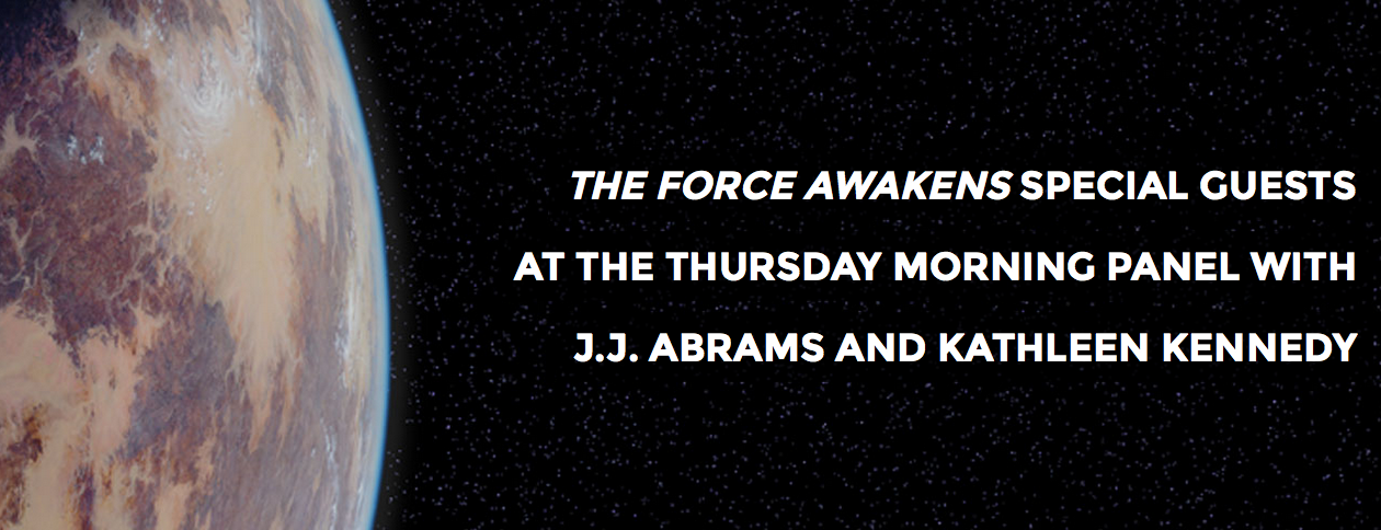 Rise and Shine with J J Abrams and Kathleen Kennedys Opening Thurs Morning Panel at Star Wars Celebration