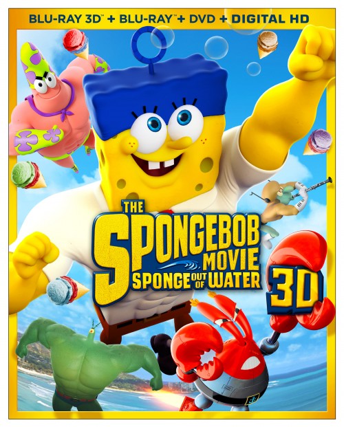 Surprise Hit Spongebob Movie coming Ashore on Blu-ray