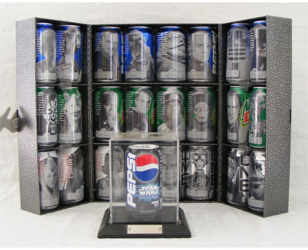 Star Wars Pepsi Phantom Cans