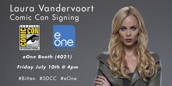 eOne Entertainment Brings BITEN to DVD and star Laura Vandervoort to SDCC