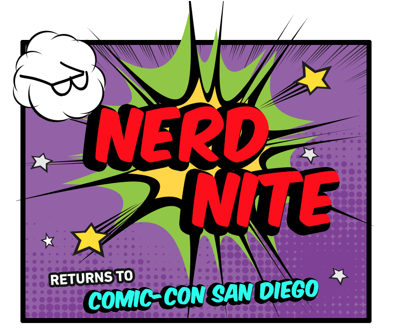 NERD NITE! It doesn’t get more NERDY then National Geographic and SDCC