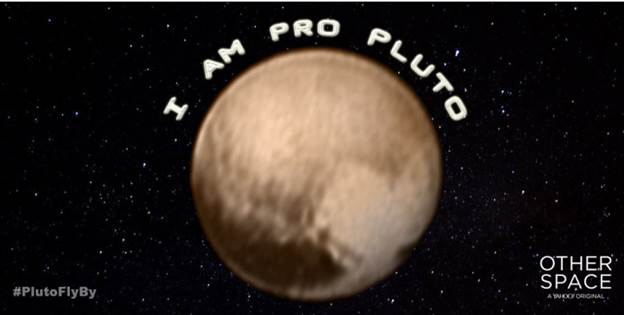 “I am Pro Pluto” Campaign