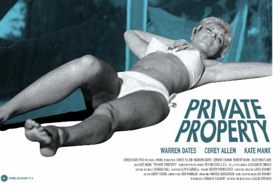 THE OUTER LIMITS’ Leslie Stevens’ Long Missing 1960 Thriller PRIVATE PROPERTY Gets 4K Digital Restoration