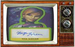 Tiya Sircar StarWars Rebels signiture card SMC TV