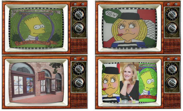 SMC TV SDCC Alternate Show 2016 Nancy Cartright Quad Chuck Jones Bart Simpsons