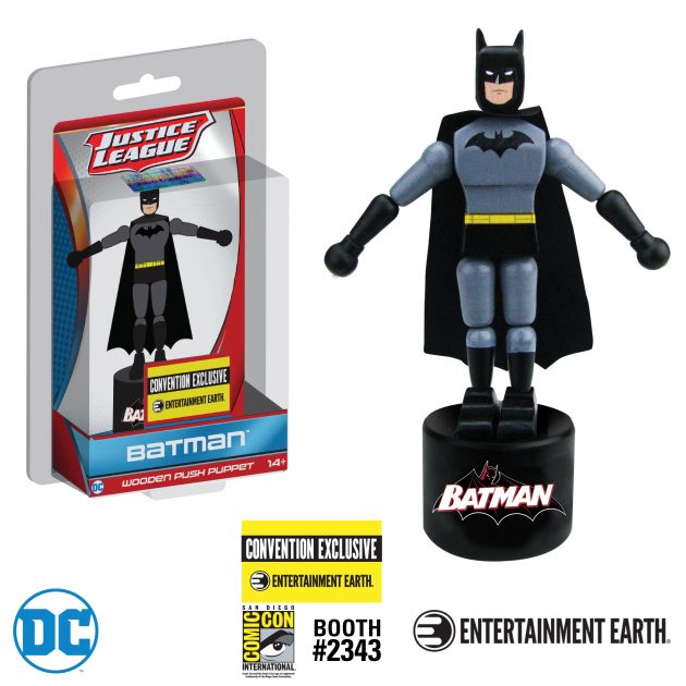 Classic BATMAN Wooden Push Puppet Makes Its Debut at San Diego Comic-Con!