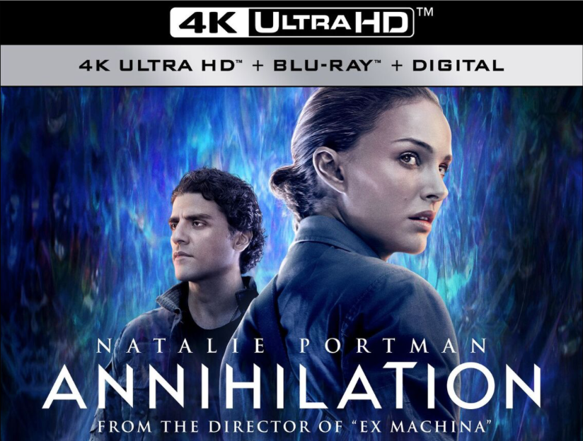 Natalie Portman’s ANNIHILATION Shimmers on 4K UltraHD Blu-ray Combo Pack!