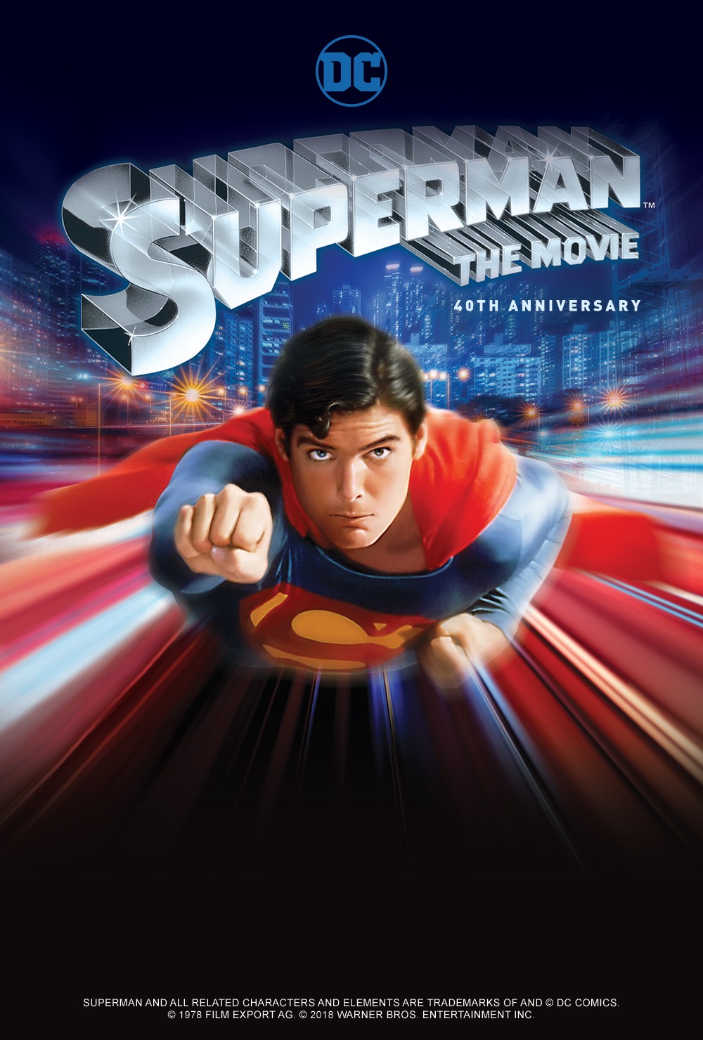 Superman: The Movie 40th Anniversity Celebrational Return To the Big Screen – A Fathom Event
