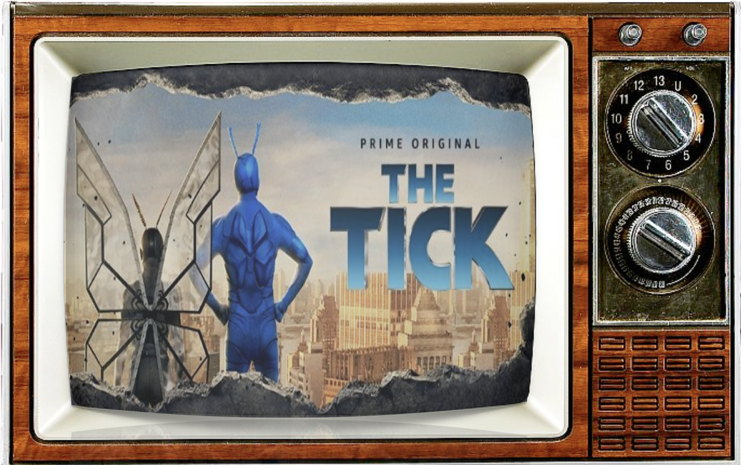 SMC Episode 80: THE TICK, A Hero Will Land Again! With Peter Serafinowicz and Griffin Newman