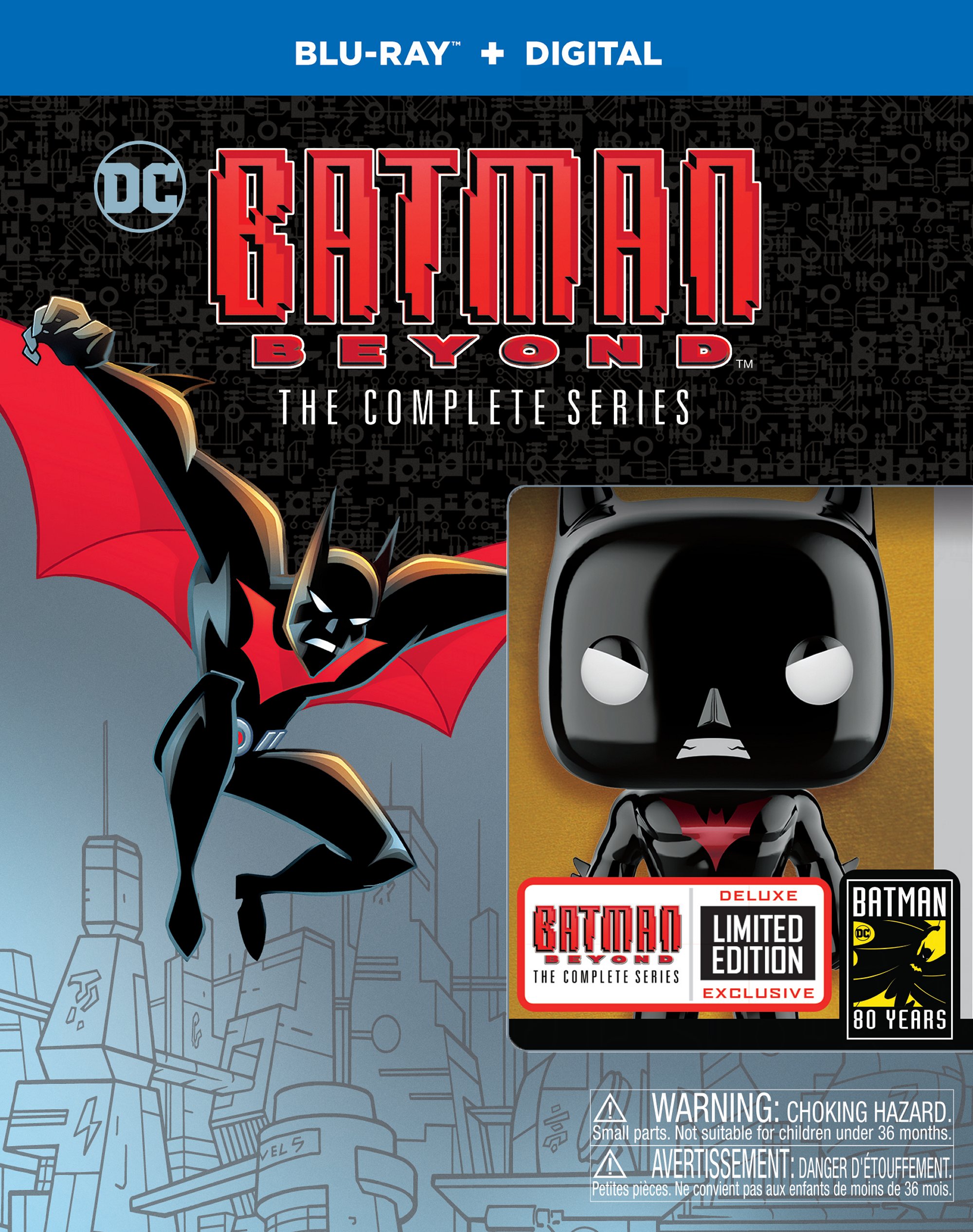From SDCC Hall H and Beyond! Batman Beyond: The Complete Series – LTD Remastered Blu-ray Box set Drops in October
