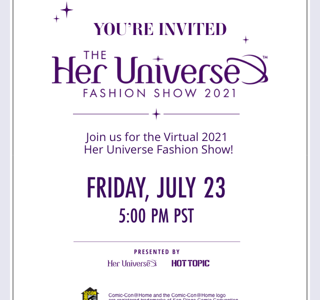 25 Designers, 25 Geek Couture deSigns, and a Fashion Show Like You’ve Never Experienced Before!