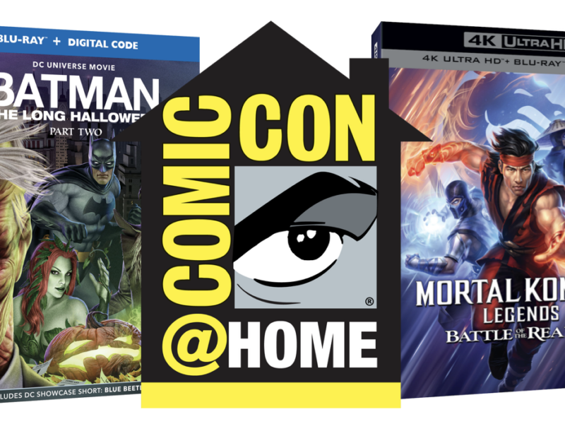 BATMAN: THE LONG HALLOWEEN II, MORTAL KOMBAT LEGENDS: BATTLE OF THE REALMS Comic-Con@Home!