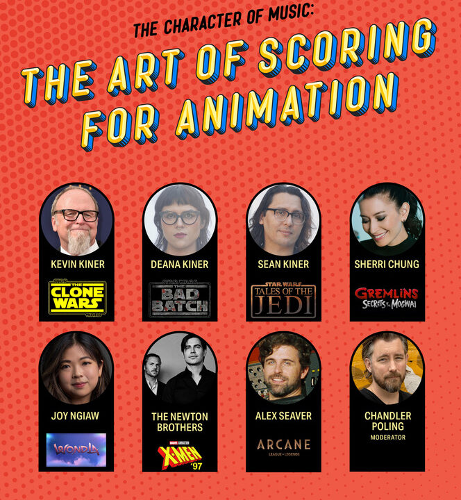 “THE CHARACTER OF MUSIC: THE ART OF SCORING FOR ANIMATION” with Friend of the Show Kevin Kiner at SDCC24!