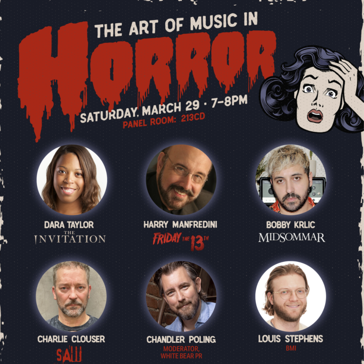 “THE ART OF MUSIC IN HORROR” AT WONDERCON 2025